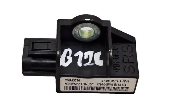 Airbag deployment crash/impact sensor