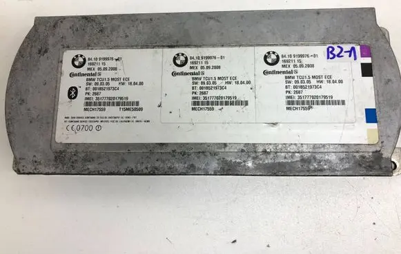 BMW X5 E70 Bluetooth control unit module 9199976