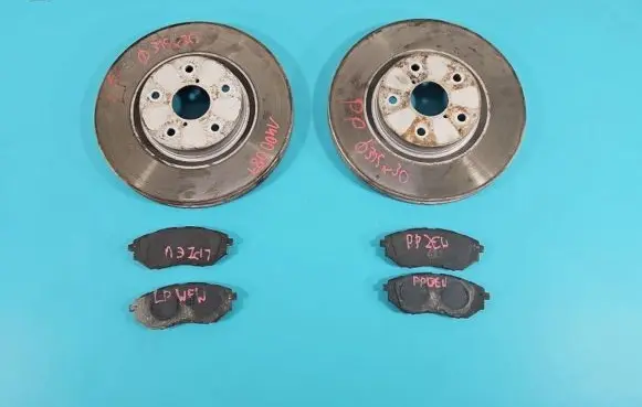 Subaru Tribeca Brake discs and calipers set IMPRK1400738