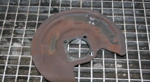Mercedes-Benz B W246 W242 Rear brake disc plate dust cover A2464230420