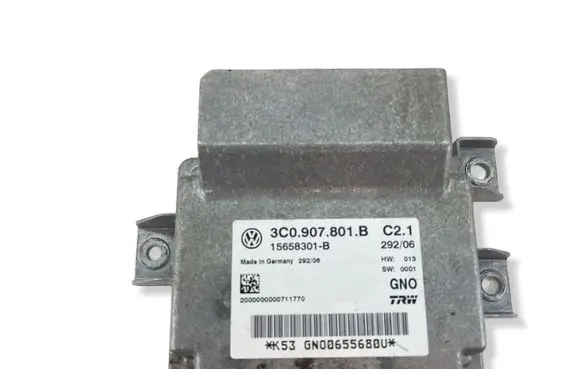 Volkswagen PASSAT B6 Hand brake control module 3C0907801B