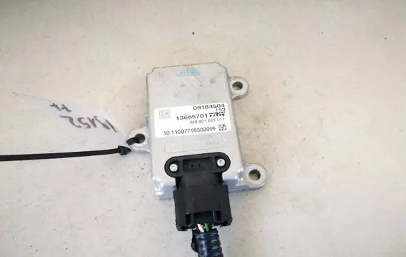 Opel Signum ESP acceleration yaw rate sensor 09184504 13665701
