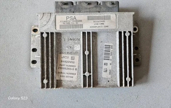 Peugeot 206 Engine control unit/module ECU 9656972680 9655659480
