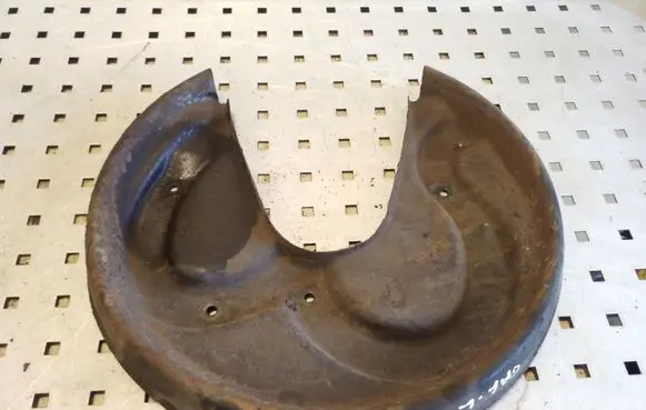 Audi TT TTS Mk2 Rear brake disc plate dust cover 
