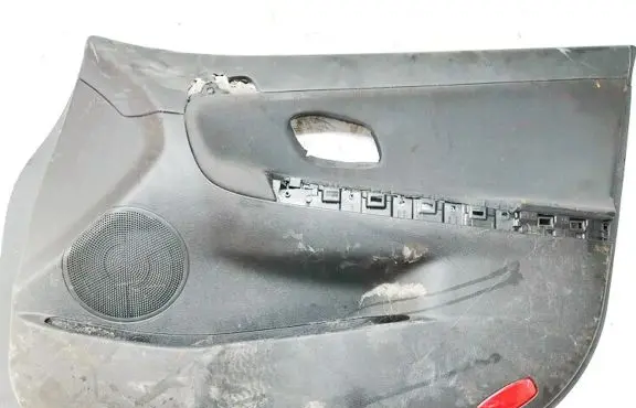 Front door card panel trim