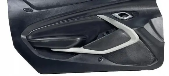Front door card panel trim