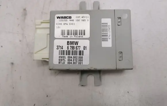BMW 5 F10 F11 Air suspension control unit module (rear) 37146799677 1250554461500650
