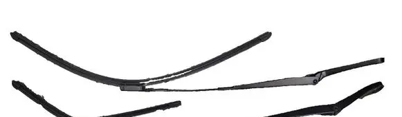 Front wiper blade arm