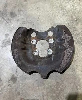 Citroen Berlingo Rear brake disc plate dust cover 