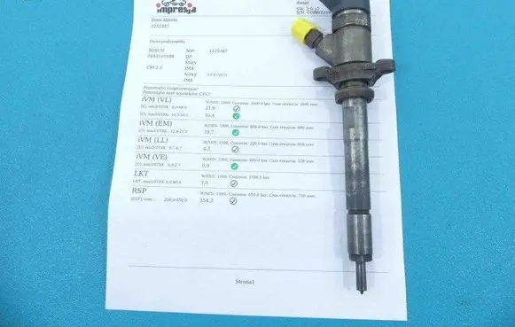 Mazda 3 I Fuel injector 0445110188 IMPRK1222347