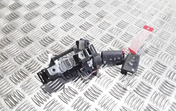 Volkswagen Golf VII Ignition lock 1K0905851 1K0953527D 5K0953223C