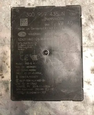 Volkswagen Golf VII Keyless (KESSY) go control unit/module 3Q0959435N-BILI 3Q0959435N