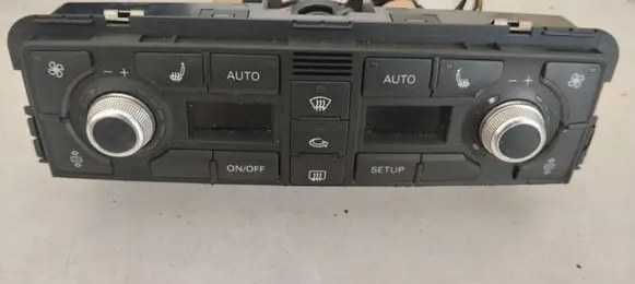 Audi A8 S8 D3 4E Climate control unit 4E0820043G 4E0910043B 5HB00848016