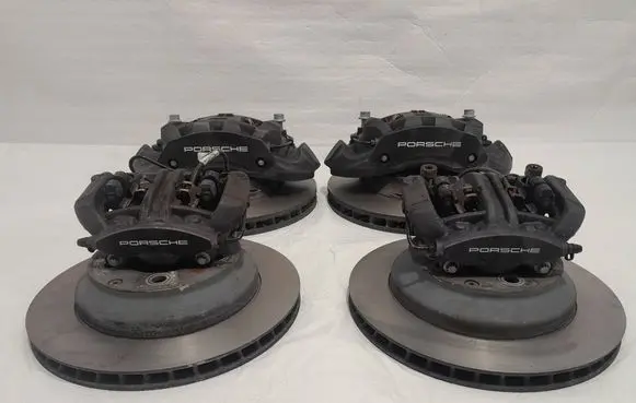 Porsche Cayenne (9Y0 9Y3) Brake discs and calipers set 9Y0615404AP 20C84530 9Y0615105AP