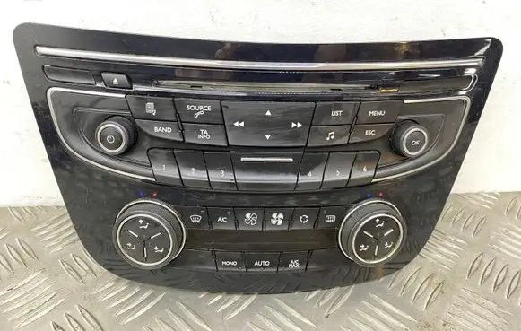 Peugeot 508 Climate control unit 96656641XZ