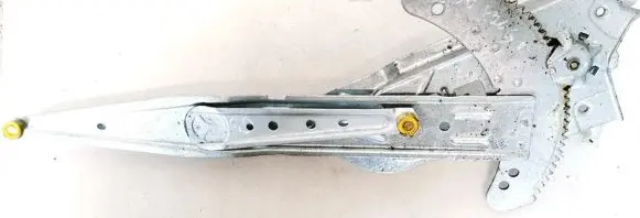 Sliding door window regulator with motor