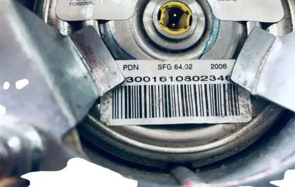 Smart ForTwo I Steering wheel airbag 03001610802346