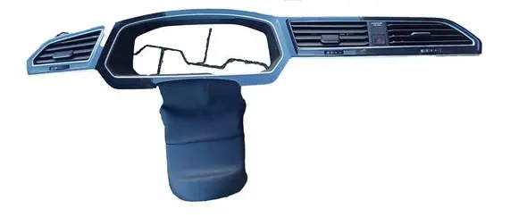 Volkswagen Tiguan Radio/GPS head unit trim 5NB815719 5NB815720