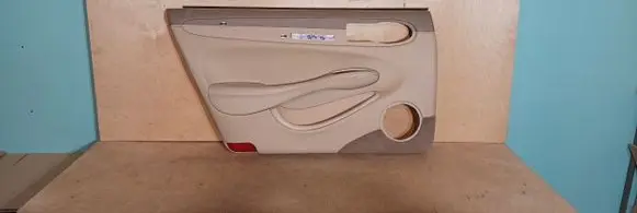 Rear door card panel trim