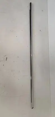 Front door glass trim molding