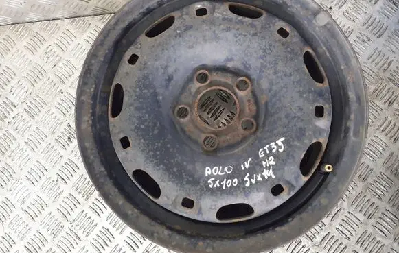 Volkswagen Polo IV 9N3 R14 steel rim 