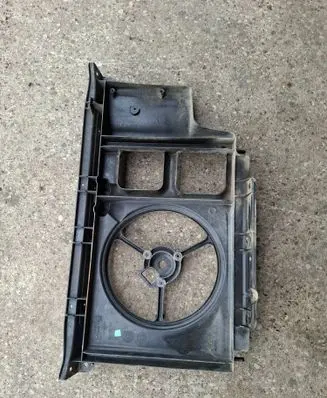 Peugeot 206+ Radiator cooling fan shroud 9631006480