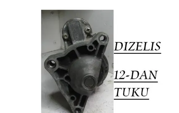 Peugeot 806 Starter motor M001T 80081