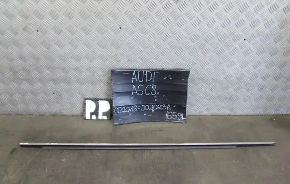 Audi A6 S6 C8 4K Number Plate Surrounds Holder Frame 