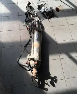 Citroen Jumper Catalyst/FAP/DPF particulate filter 