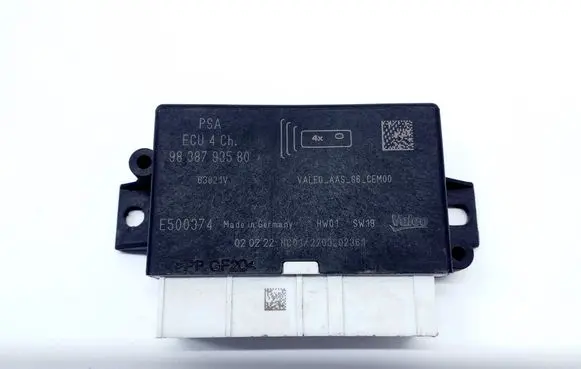 Peugeot 208 Parking PDC control unit/module 9838793580