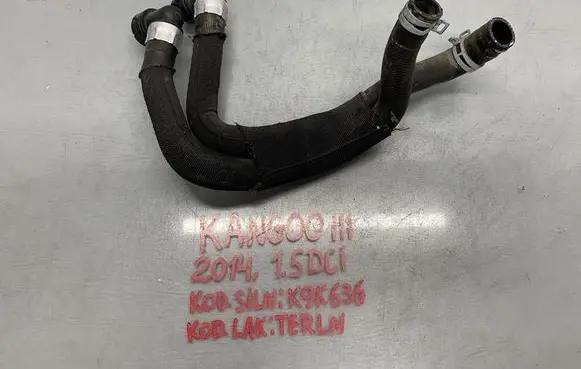 Renault Kangoo II Heater radiator pipe/hose 