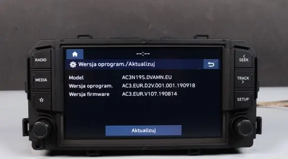 Hyundai i10 Radio/CD/DVD/GPS head unit 96160K78204X 455L200296D 10R0510687