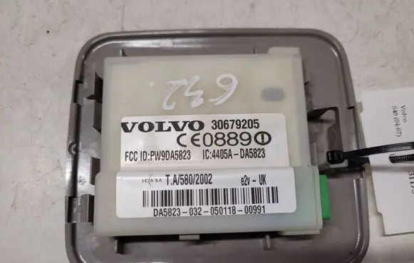 Volvo S40 Alarm control unit/module 30679205 4405ADA5823 PW9DA5823