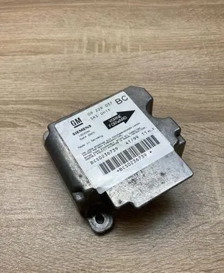 Opel Astra G Airbag control unit/module 09229037