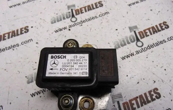 Mercedes-Benz A W168 ESP acceleration yaw rate sensor 0265005219