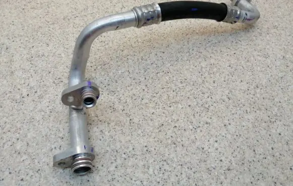 Opel Corsa F Air conditioning (A/C) pipe/hose F71187
