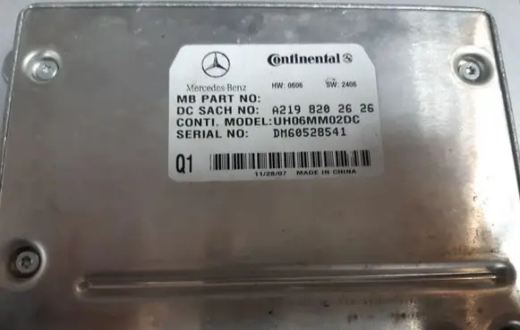 Mercedes-Benz GL X164 Bluetooth control unit module A2198202626 UH06MM02DC