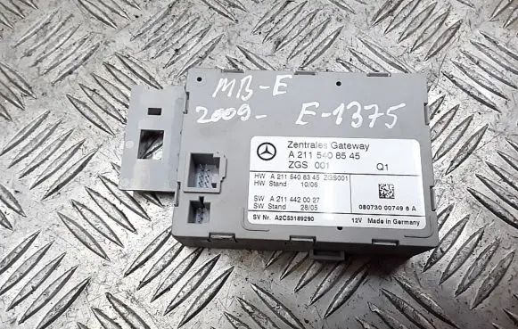 Mercedes-Benz E W211 Gateway control module a2115408545