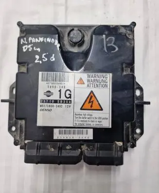 Nissan Pathfinder R51 Engine control unit/module 23710EB30A 5800349 MB2758003492