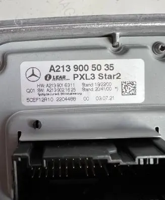Mercedes-Benz GLE W167 Headlight ballast module Xenon A2139005035 A2139016311 A2139021625