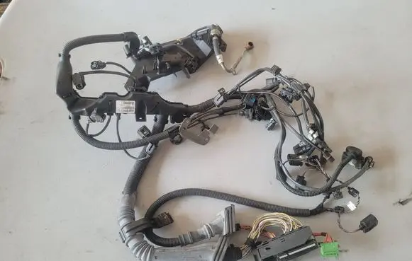BMW 3 E90 E91 Engine installation wiring loom 7580222 758022203 758022203b