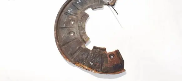 Audi Q7 4L Front brake disc dust cover plate 