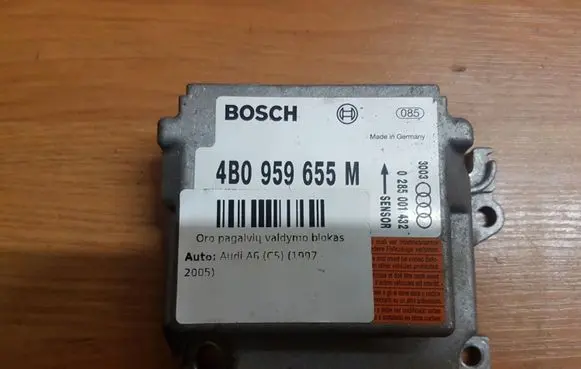 Audi A6 S6 C5 4B Airbag control unit/module 4B0959655M 0285001432