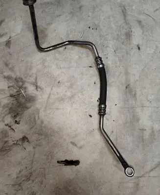 Audi A6 S6 C6 4F Turbo turbocharger oiling pipe/hose 059145771N