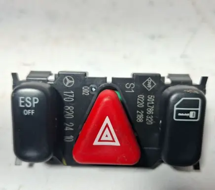 Hazard light switch