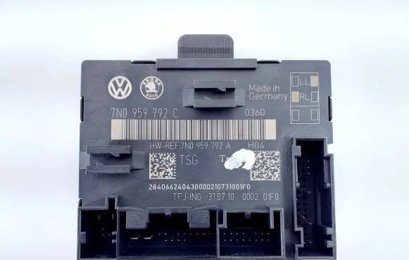 Volkswagen Sharan Door control unit/module 7N0959792C 7N0959792A