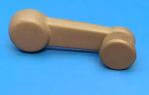 Opel Agila A Rear door window winding handle 