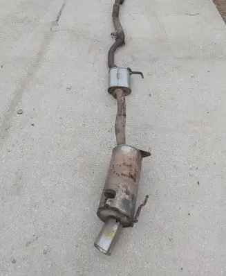 Toyota Celica T200 Middle muffler/silencer 