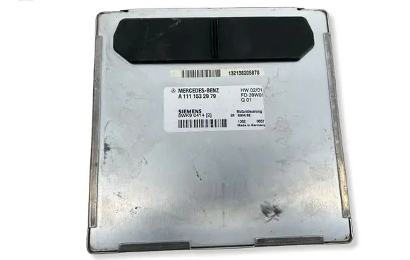 Mercedes-Benz C W203 Engine control unit/module A1111532979 5WK90414 132138205870