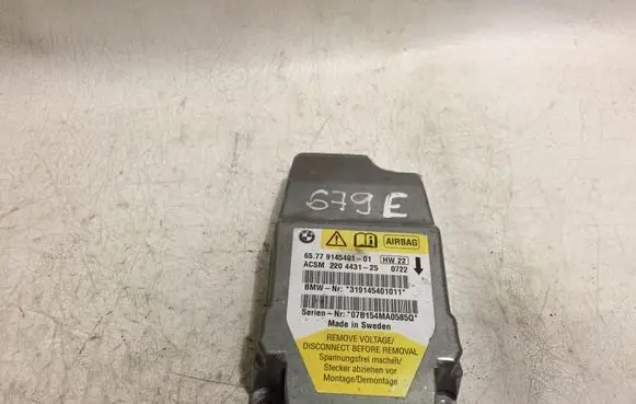 BMW 5 E60 E61 Airbag control unit/module 319145401011